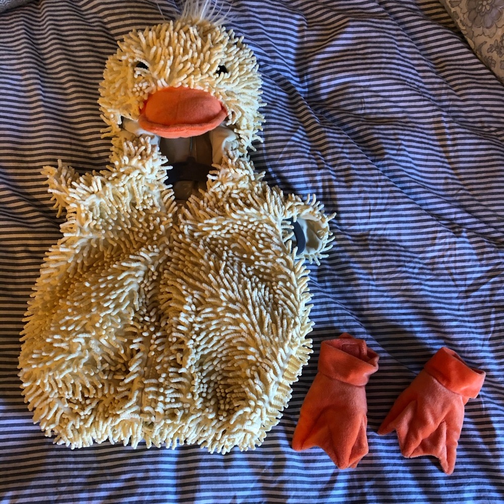 Infant ducky costume